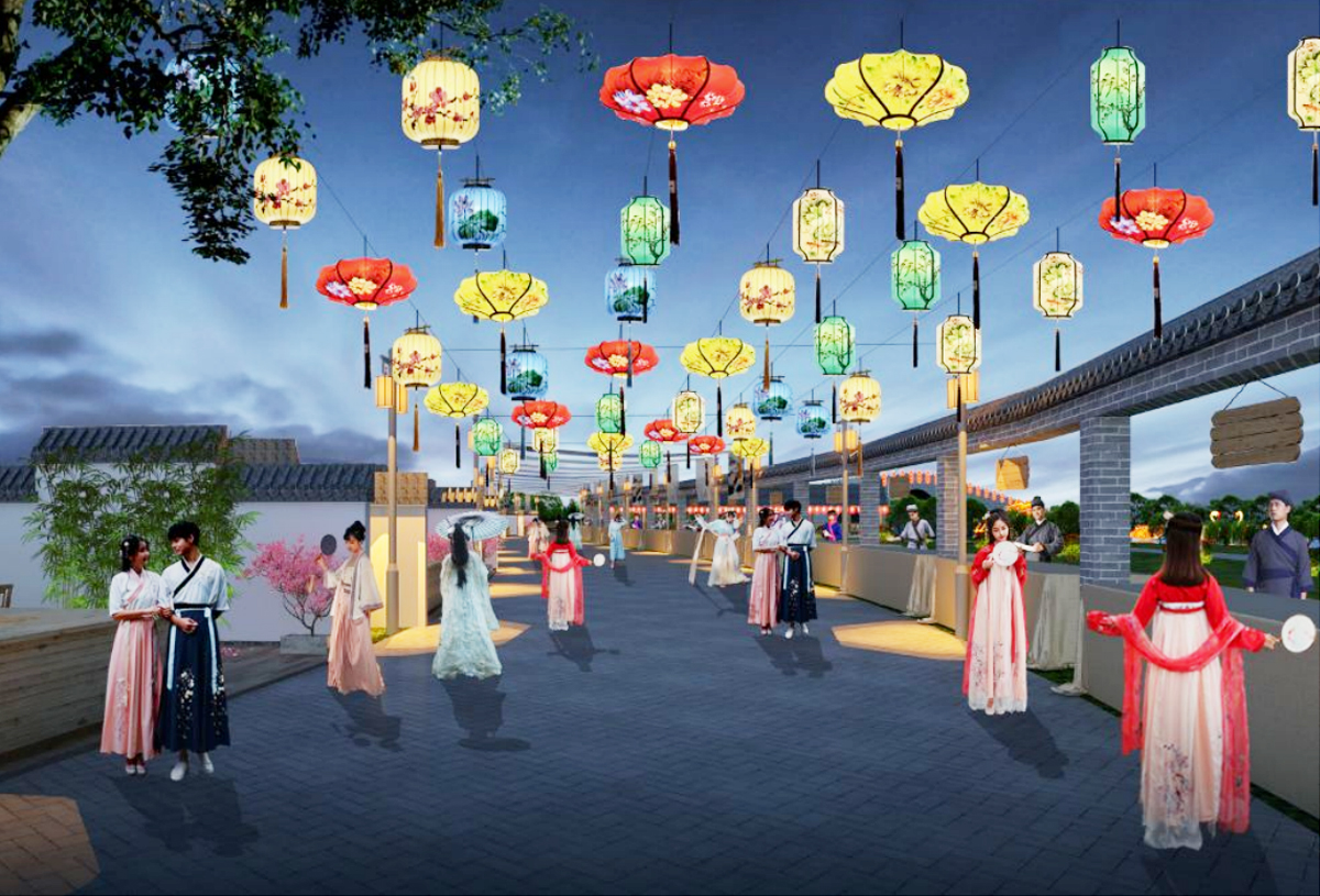 九龍匯七夕曲游園燈會(huì)主題游園活動(dòng)